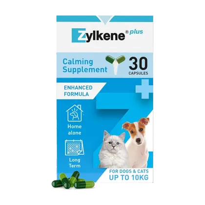 Zylkene Plus Capsules for Cats and Small Dogs 75mg Pack of 30