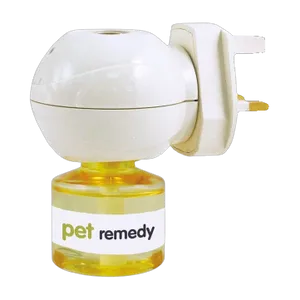 Pet Remedy plug-in diffuser unit with a 40ml refill, as included in the All-In-One Kit