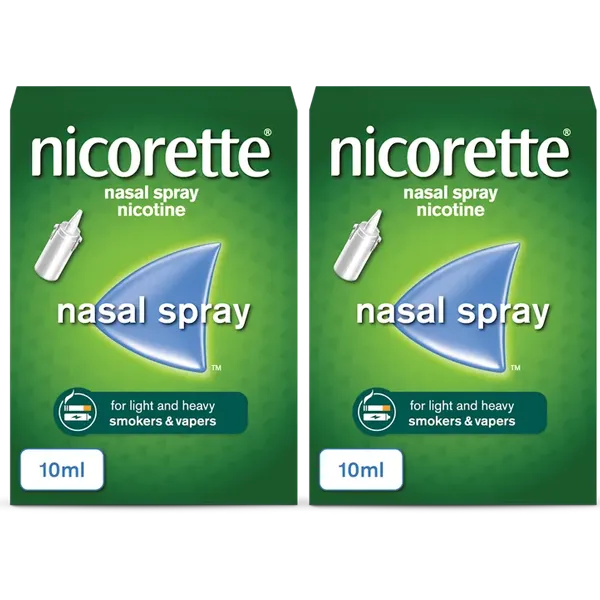 Nicorette® Nasal Spray Nicotine 10ml Pack of 2