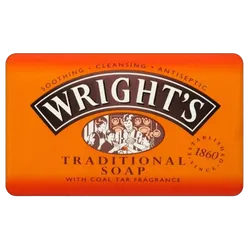 Wrights Bath Soap Coal Tar 125g