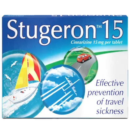 Stugeron Travel Tablets Pack of 15