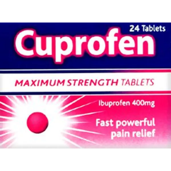 Cuprofen 400mg Tablets Pack of 24