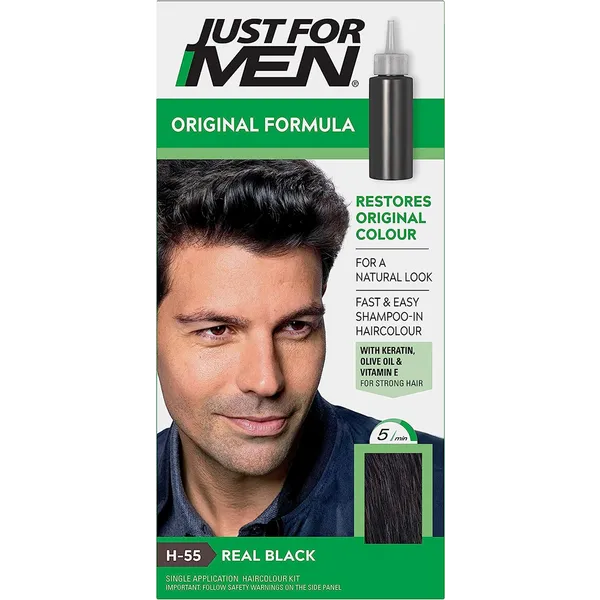 Just For Men Original Formula Haircolour Real Black