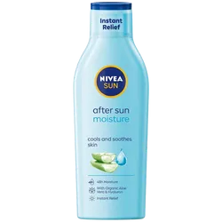 Nivea Sun Moisturising After Sun Lotion 200ml (Includes FREE Malibu Lip Balm*)