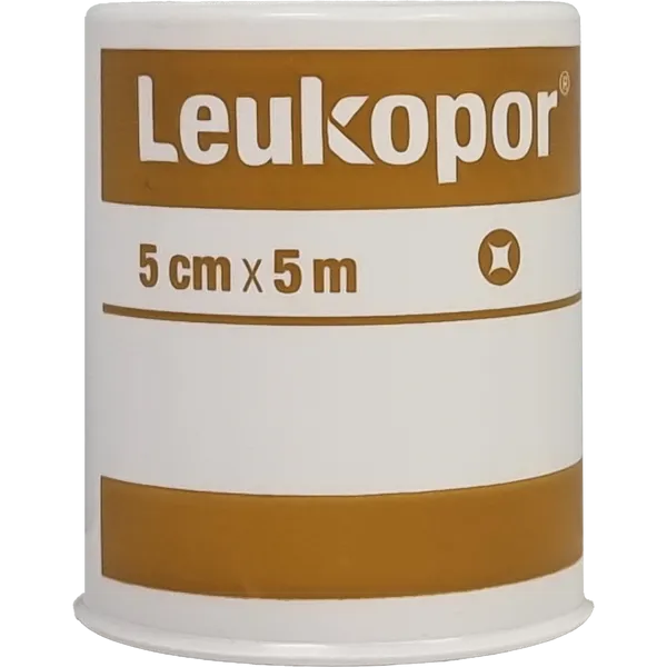 Leukoplast Leukopor Non-woven Surgical  Tape  5cm x 5m