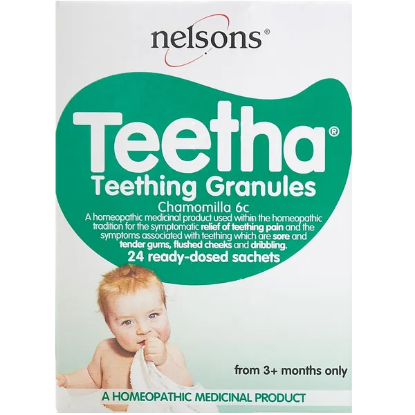 Nelson's Teetha Teething Granules Pack of 24