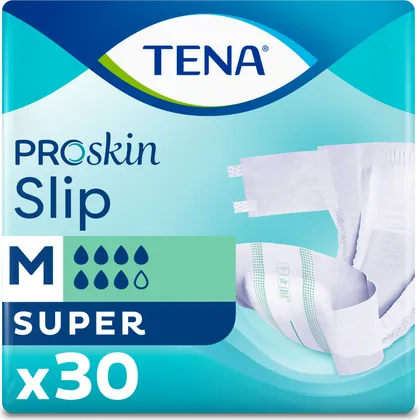 TENA Proskin Slip Super Medium Pack of 30