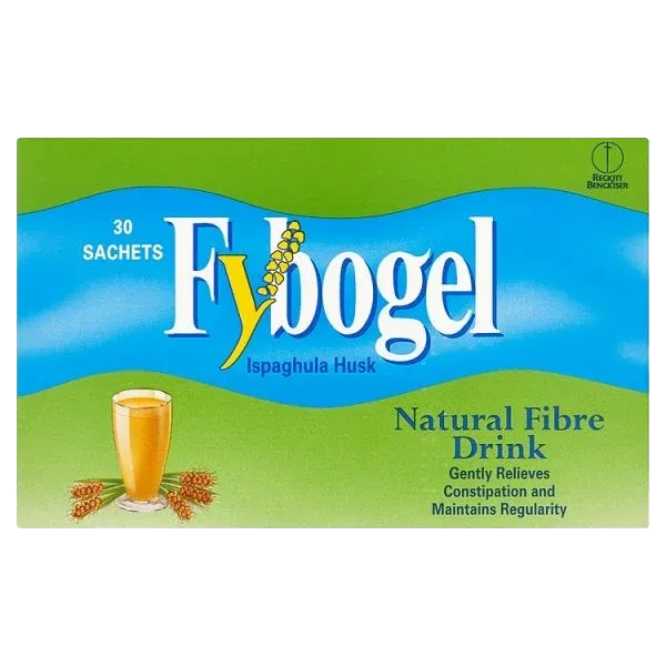 Fybogel Natural Flavoured Laxative Sachets Pack of 30 x 2