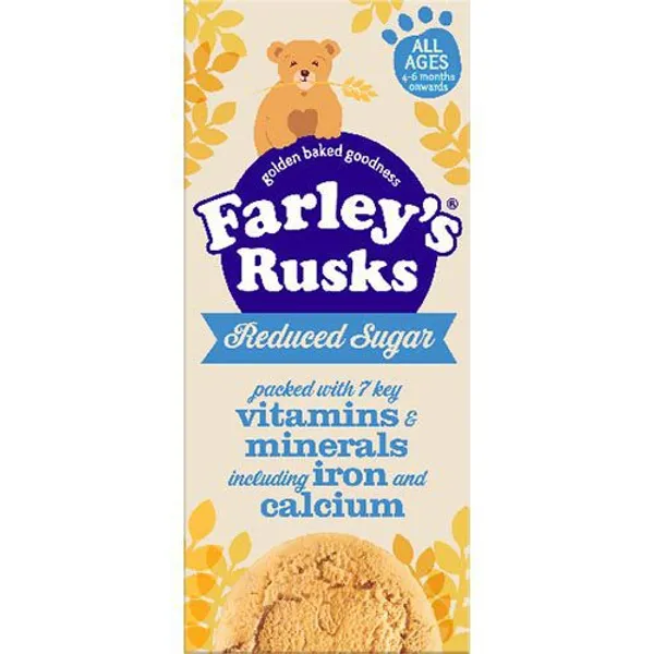 Heinz Farleys Rusks Reduced Sugar Original Pack of 9