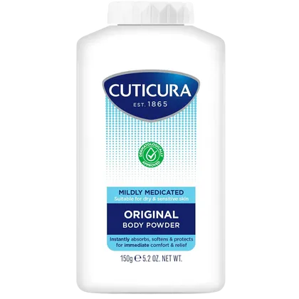 Cuticura Mildly Medicated Body Powder 150g