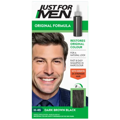 Just For Men Original Formula Haircolour Dark Brown Black