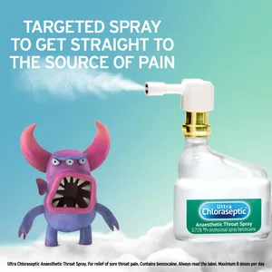 Ultra Chloraseptic Anaesthetic Throat Spray Original Menthol 15ml