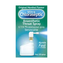 Ultra Chloraseptic Anaesthetic Throat Spray Original Menthol 15ml