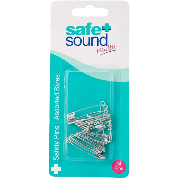Safe & Sound Safety Pins  Nickel