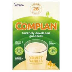 Complan Sachets Vanilla 55g Pack of 4