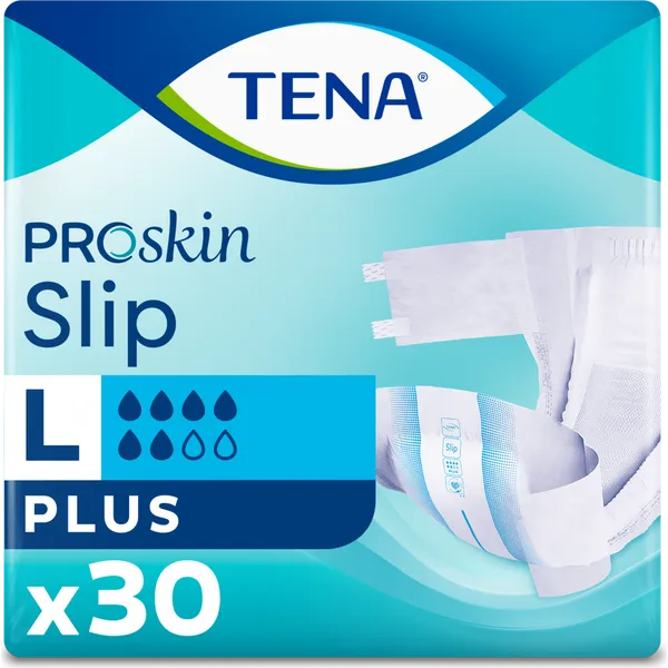 TENA Slip Plus Large Pack of 30