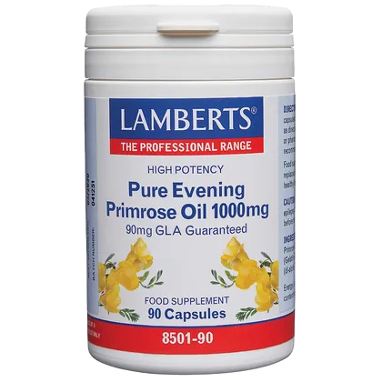 Lamberts Evening Primrose Oil Capsules 1000mg Pack of 90