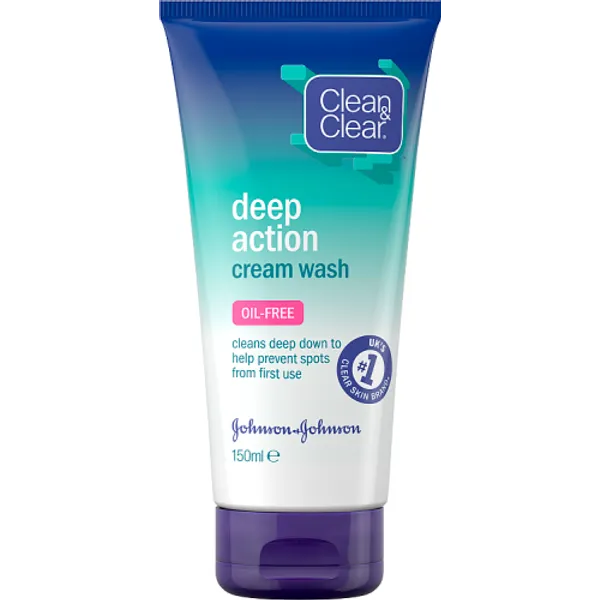 Clean & Clear Deep Action Cream Cleansing 150ml