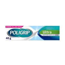 Poligrip Denture Fixative Cream Ultra 40g