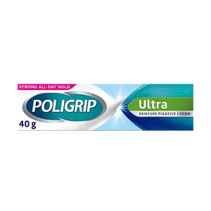 Poligrip Denture Fixative Cream Ultra 40g