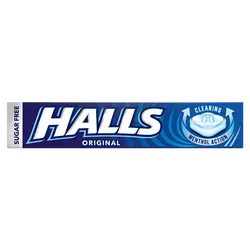 Halls Sugar Free Lozenges Original