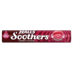 Halls Soothers Cherry Flavour Pack of 10