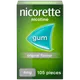 Nicorette® Original Gum 4mg Nicotine 105 Pieces (Stop Smoking Aid)