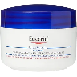 Eucerin UreaRepair 5% Urea Original Cream 75ml (Includes FREE ChapStick Lip Balm*)