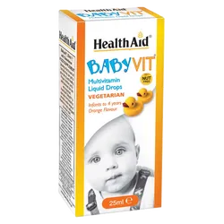 HealthAid BabyVit Multivitamin Drops Orange Flavour 25ml