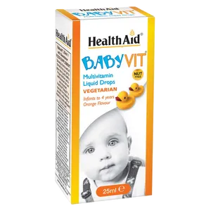 HealthAid BabyVit Multivitamin Drops Orange Flavour 25ml