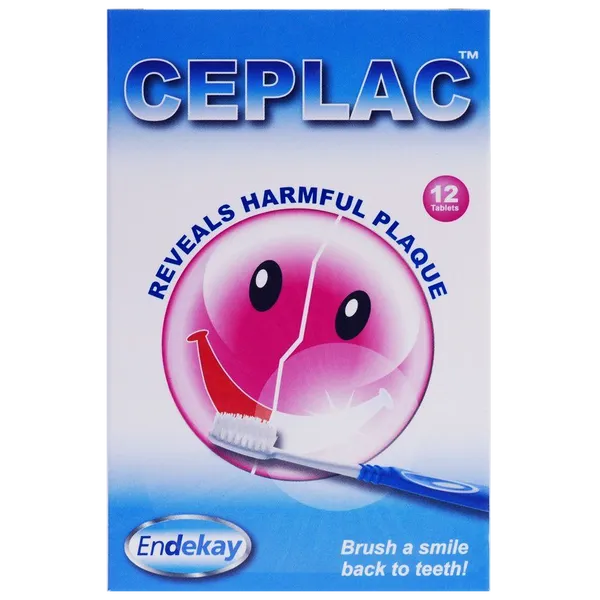 Ceplac Dental Disclosing Tablets Pack of 12