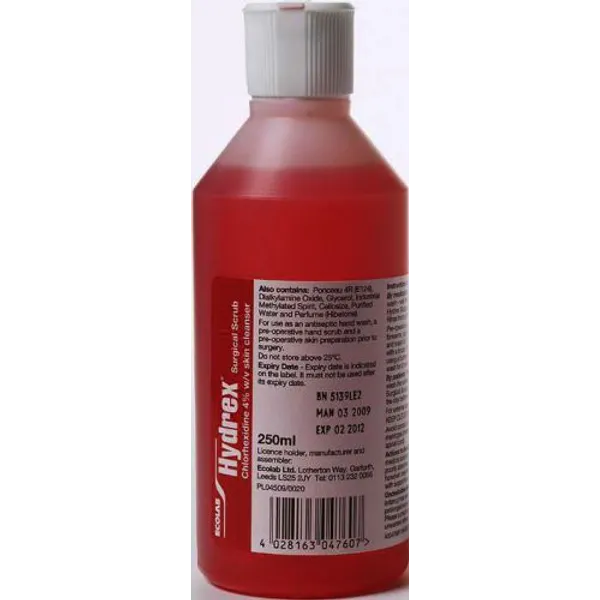 Hydrex Surgical Scrub 250ml