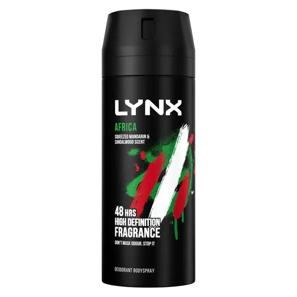 Lynx Africa Deodorant Body Spray 150ml