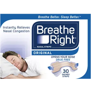 Breathe Right Nasal Strips Small/Medium Original Pack of 30