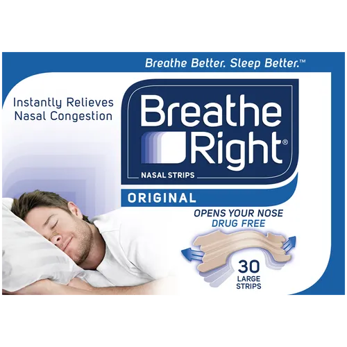 Breathe Right Nasal Strips Large Original Pack of 30