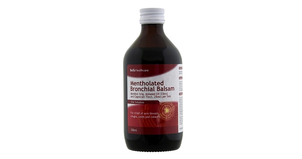 Bell's Mentholated Bronchial Balsam 200ml