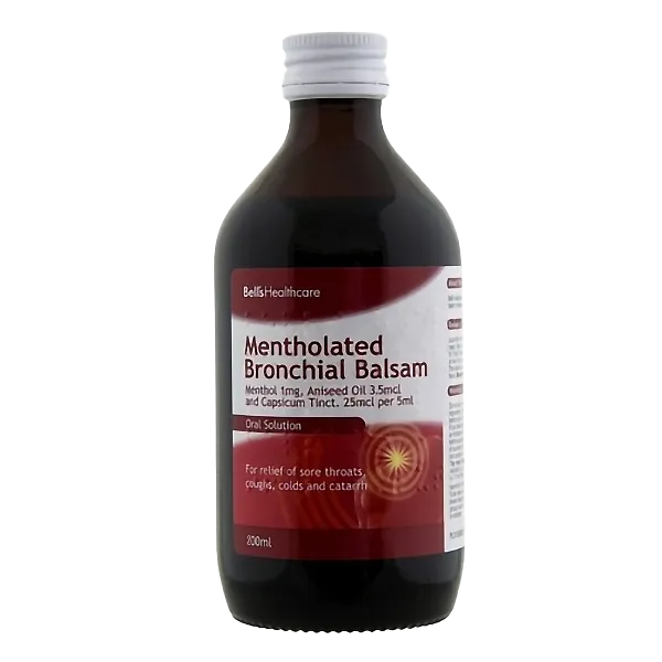 Bell's Mentholated Bronchial Balsam 200ml