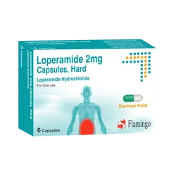 Loperamide Hydrochloride 2mg Capsules Pack of 6