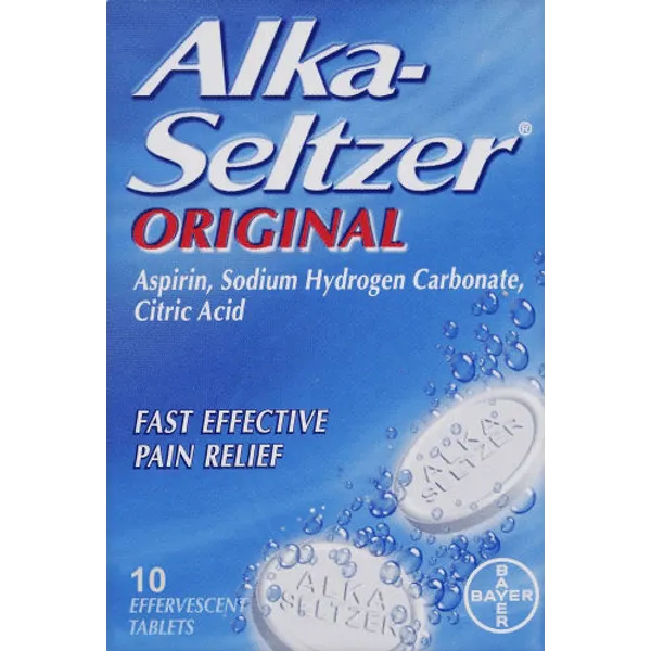 Alka-seltzer Tablets Original Pack of 10