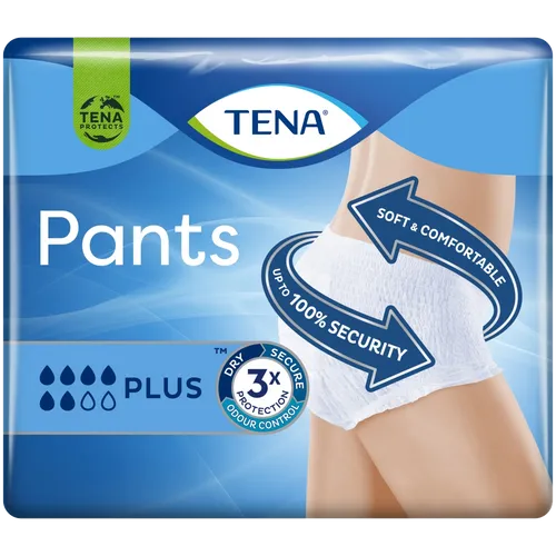 TENA Pants Plus Extra Large Pack of 12