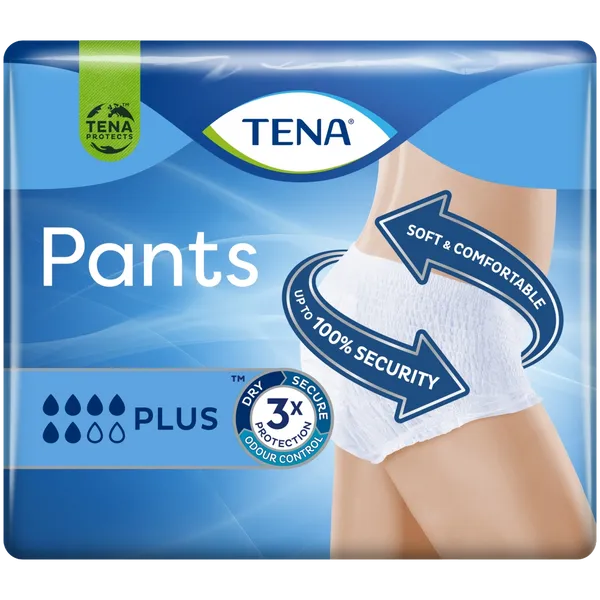TENA Pants Plus Medium Pack of 9