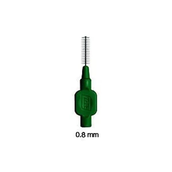 Tepe Interdental Brushes Green 0.8mm Pack of 6