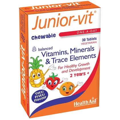 HealthAid Junior-Vit Chewable Tablets Pack of 30
