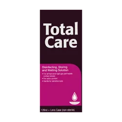 Total Care Disinfecting, Storing & Wetting Solution 120ml