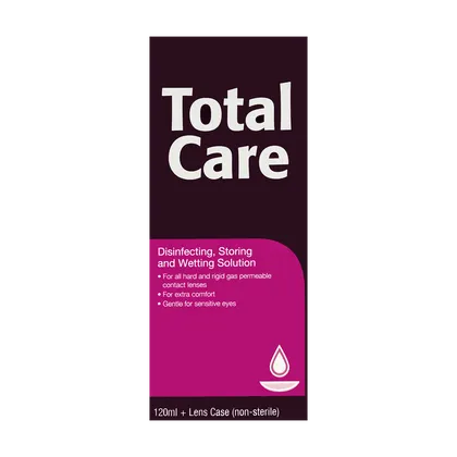 Blink Total Care Disinfecting, Storing & Wetting Solution 120ml