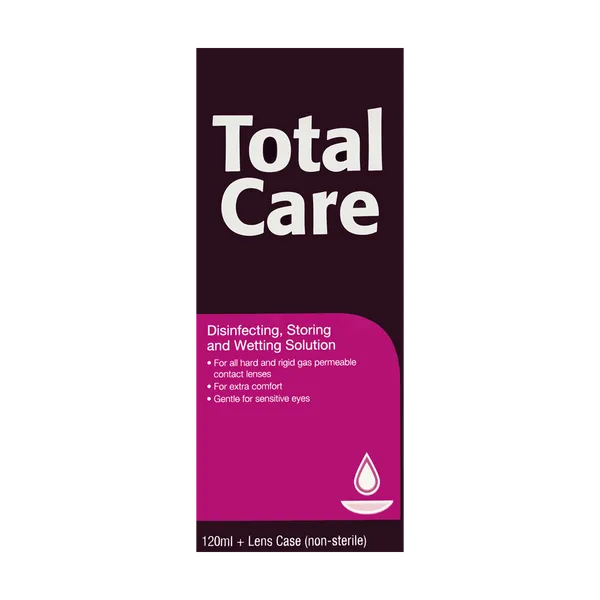 Blink Total Care Disinfecting, Storing & Wetting Solution 120ml