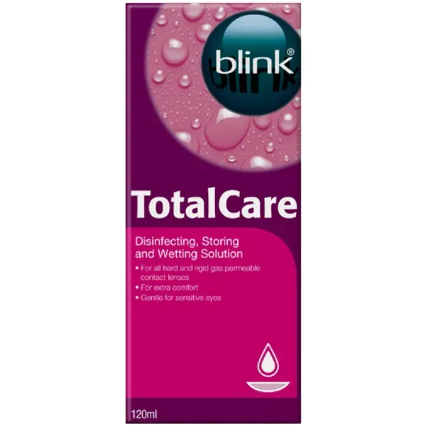 Blink Total Care Disinfecting & Wetting Solution 120ml