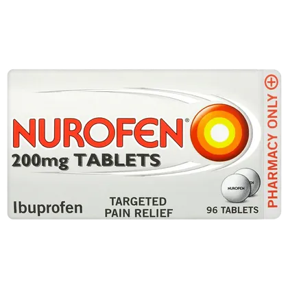 Nurofen 200mg Tablets Pack of 96