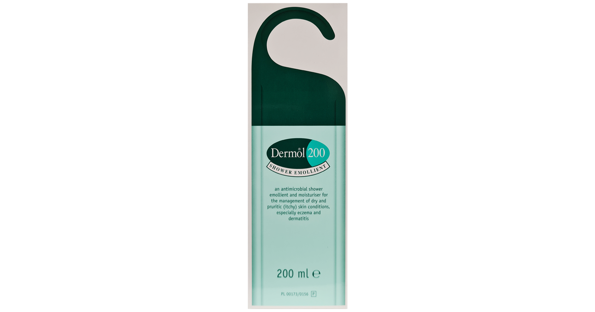 Dermol 200 Shower Emollient 200ml Pack of 3