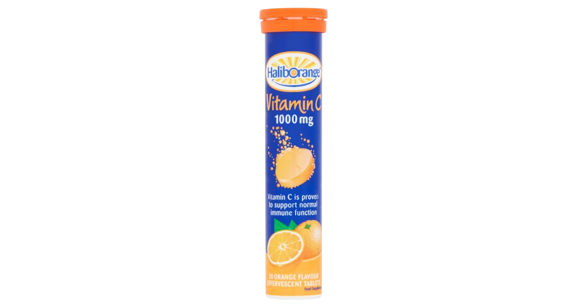 Haliborange Effervescent Vitamin C Orange Pack of 20